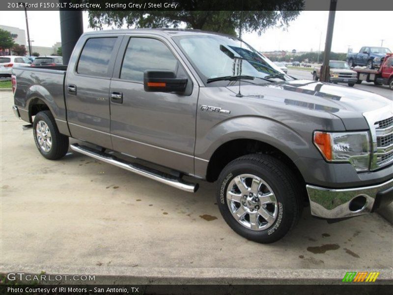 Sterling Grey / Steel Grey 2014 Ford F150 XLT SuperCrew