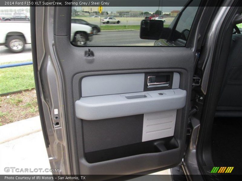 Sterling Grey / Steel Grey 2014 Ford F150 XLT SuperCrew
