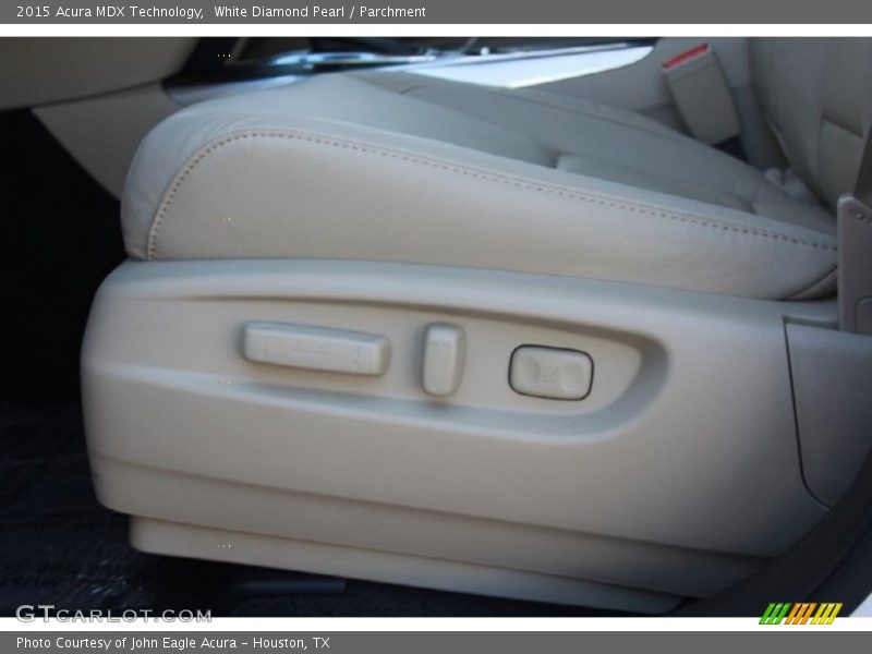 White Diamond Pearl / Parchment 2015 Acura MDX Technology