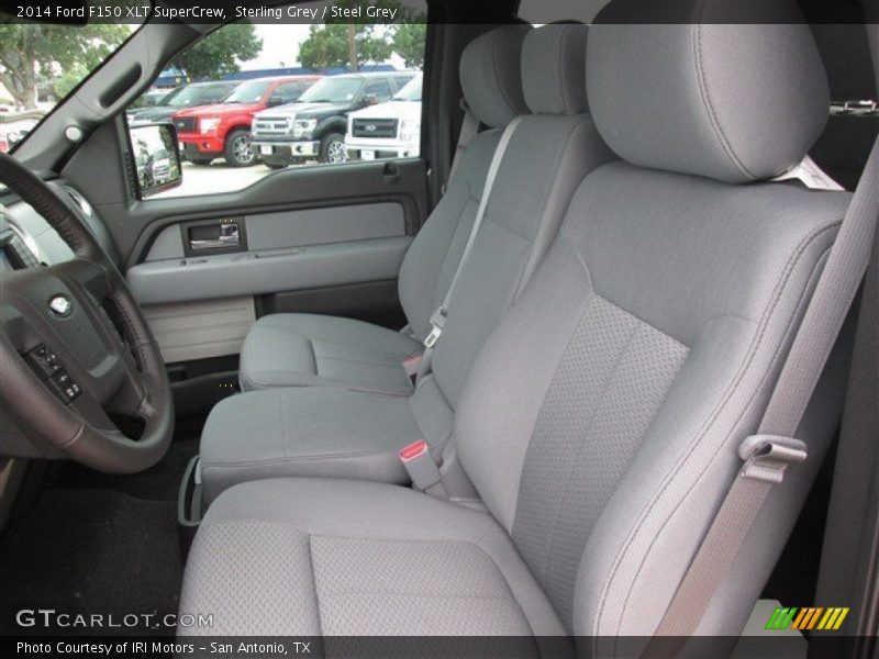 Sterling Grey / Steel Grey 2014 Ford F150 XLT SuperCrew