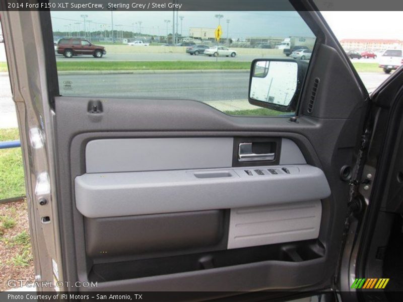 Sterling Grey / Steel Grey 2014 Ford F150 XLT SuperCrew