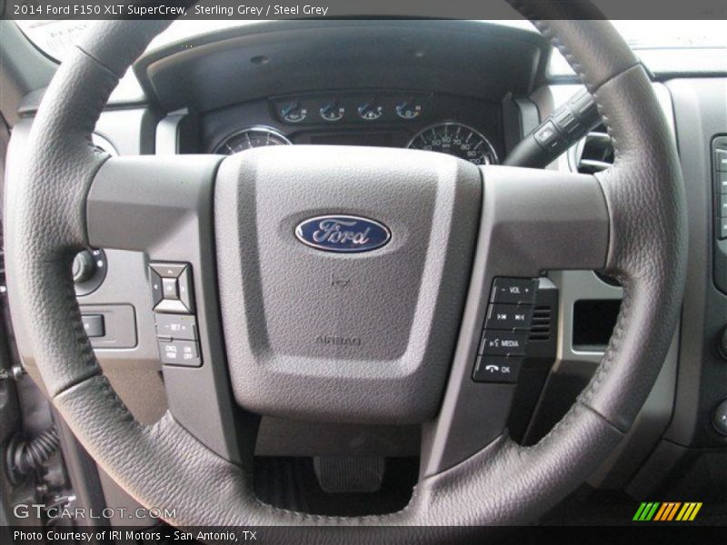 Sterling Grey / Steel Grey 2014 Ford F150 XLT SuperCrew