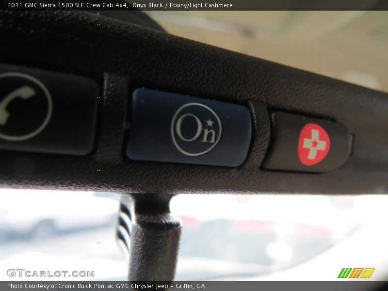 Onyx Black / Ebony/Light Cashmere 2011 GMC Sierra 1500 SLE Crew Cab 4x4