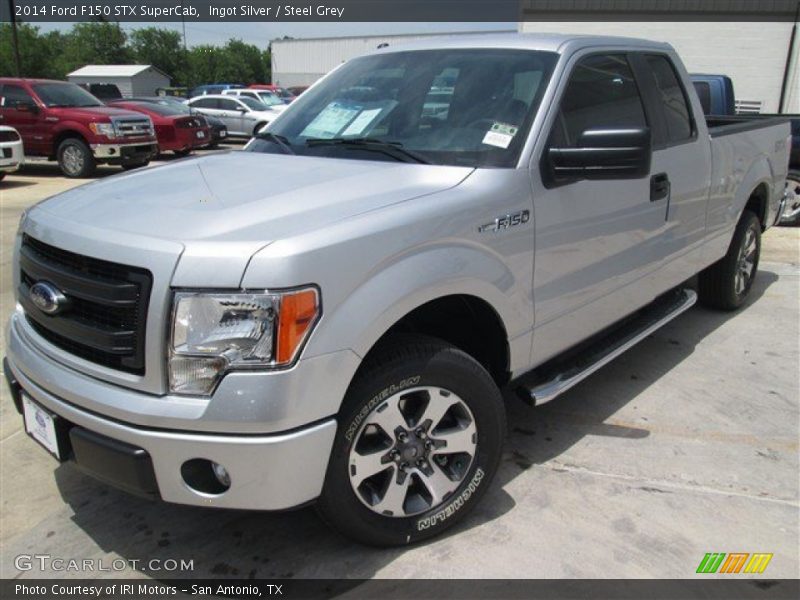 Ingot Silver / Steel Grey 2014 Ford F150 STX SuperCab