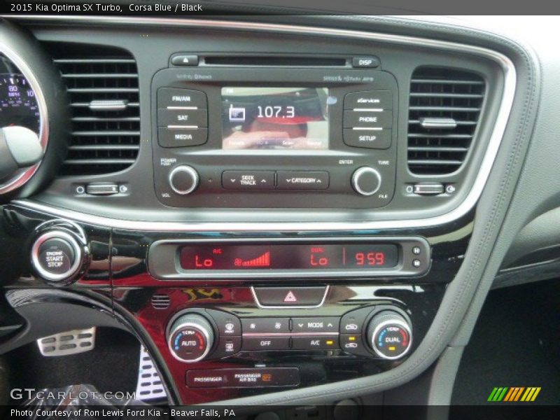 Controls of 2015 Optima SX Turbo