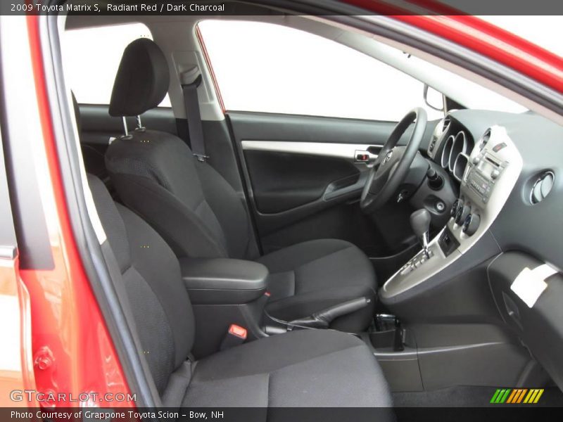 Radiant Red / Dark Charcoal 2009 Toyota Matrix S