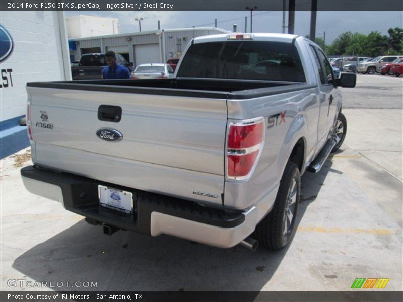 Ingot Silver / Steel Grey 2014 Ford F150 STX SuperCab