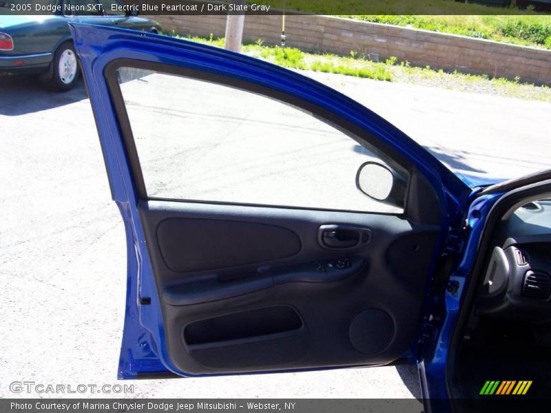 Electric Blue Pearlcoat / Dark Slate Gray 2005 Dodge Neon SXT