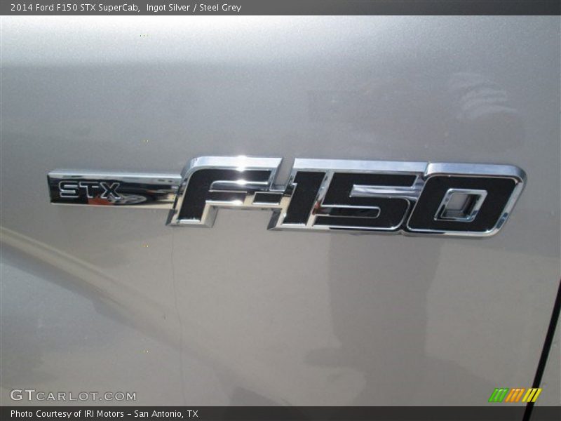 Ingot Silver / Steel Grey 2014 Ford F150 STX SuperCab