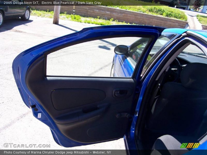 Electric Blue Pearlcoat / Dark Slate Gray 2005 Dodge Neon SXT