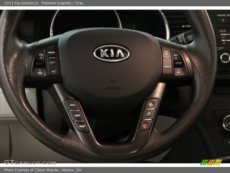 Platinum Graphite / Gray 2011 Kia Optima LX
