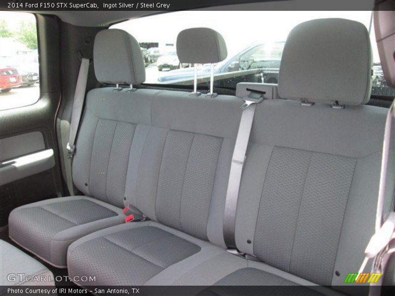 Ingot Silver / Steel Grey 2014 Ford F150 STX SuperCab