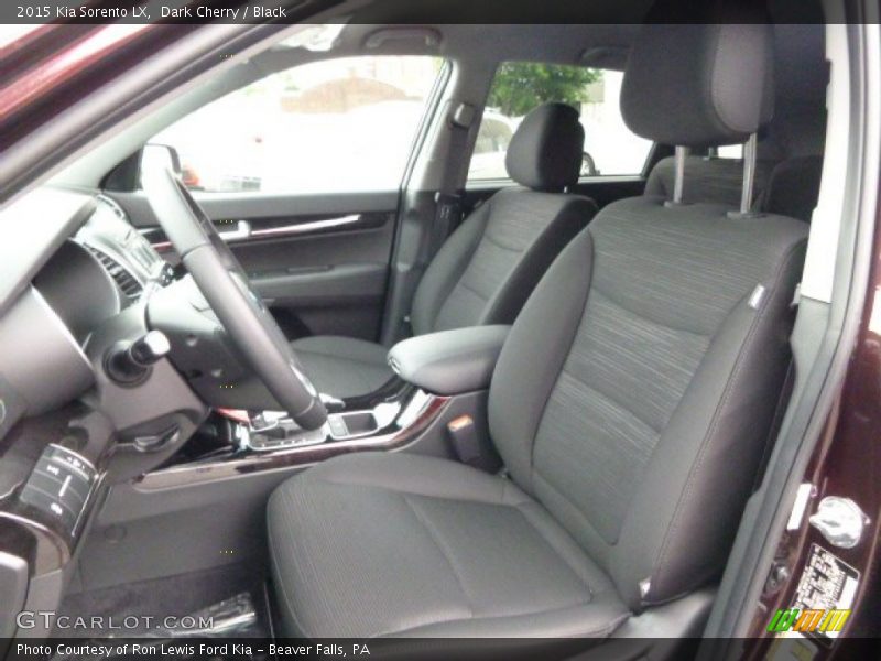 Dark Cherry / Black 2015 Kia Sorento LX