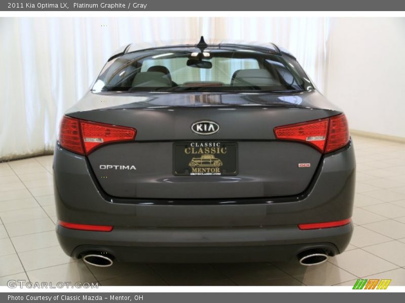 Platinum Graphite / Gray 2011 Kia Optima LX