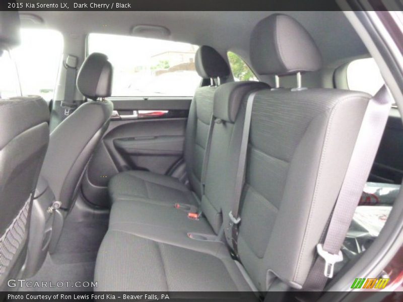 Dark Cherry / Black 2015 Kia Sorento LX