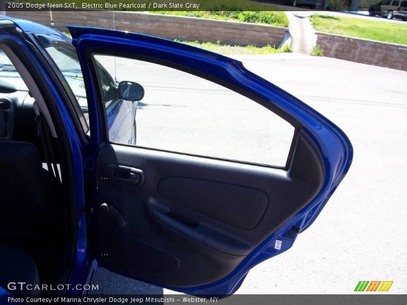 Electric Blue Pearlcoat / Dark Slate Gray 2005 Dodge Neon SXT