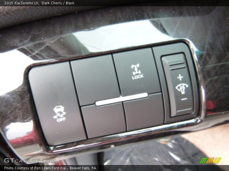 Dark Cherry / Black 2015 Kia Sorento LX