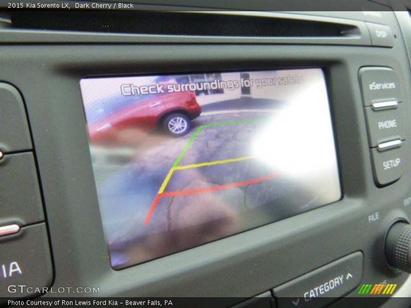 Dark Cherry / Black 2015 Kia Sorento LX