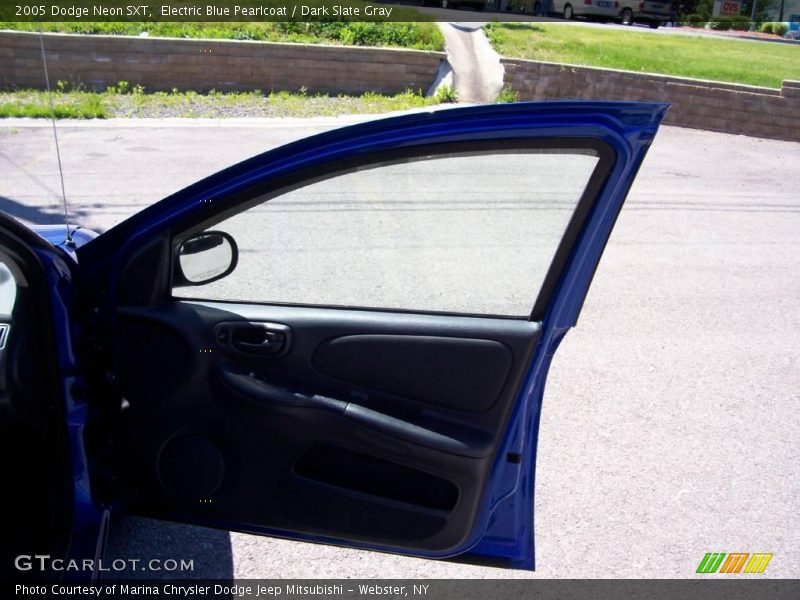 Electric Blue Pearlcoat / Dark Slate Gray 2005 Dodge Neon SXT