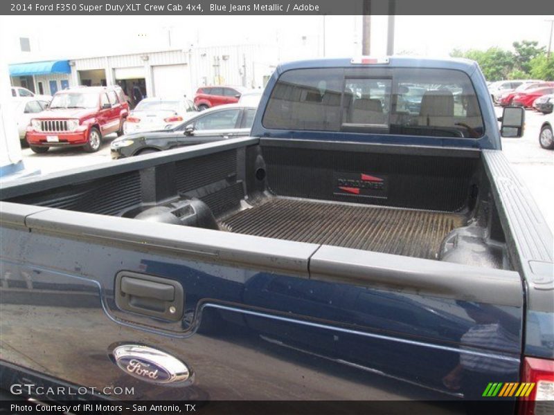 Blue Jeans Metallic / Adobe 2014 Ford F350 Super Duty XLT Crew Cab 4x4
