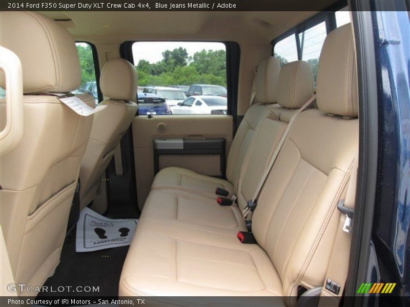 Blue Jeans Metallic / Adobe 2014 Ford F350 Super Duty XLT Crew Cab 4x4