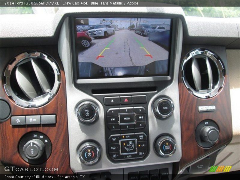 Blue Jeans Metallic / Adobe 2014 Ford F350 Super Duty XLT Crew Cab 4x4