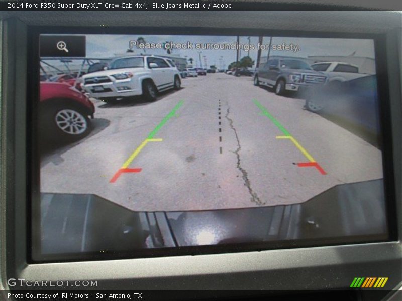 Blue Jeans Metallic / Adobe 2014 Ford F350 Super Duty XLT Crew Cab 4x4