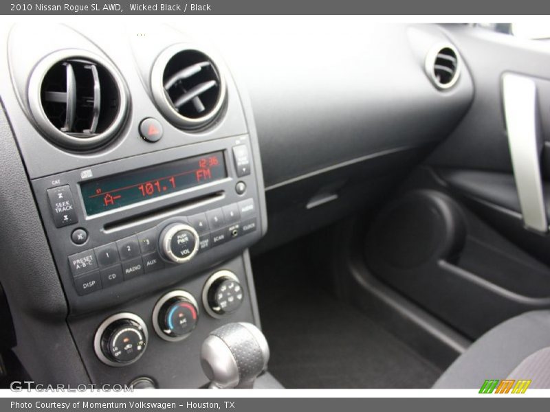 Wicked Black / Black 2010 Nissan Rogue SL AWD