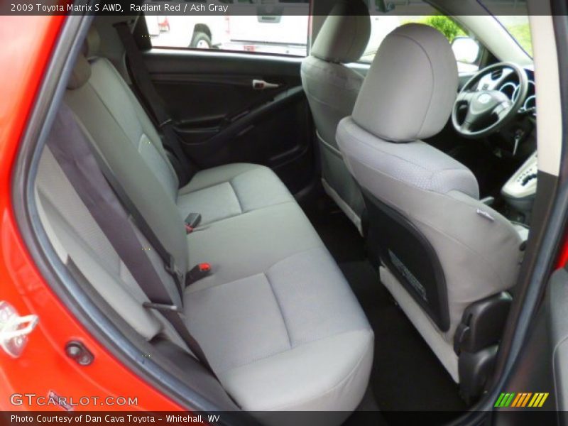 Radiant Red / Ash Gray 2009 Toyota Matrix S AWD