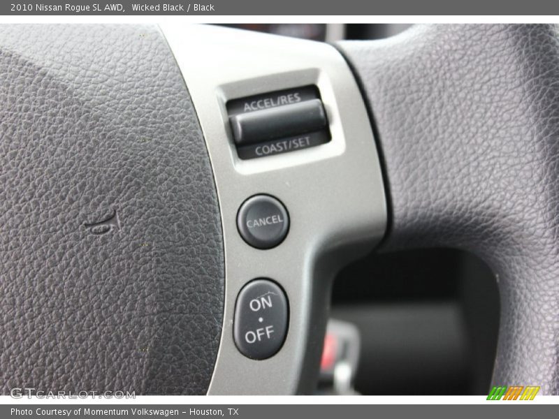 Wicked Black / Black 2010 Nissan Rogue SL AWD