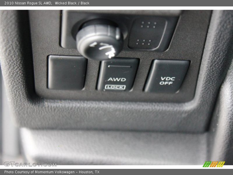 Wicked Black / Black 2010 Nissan Rogue SL AWD