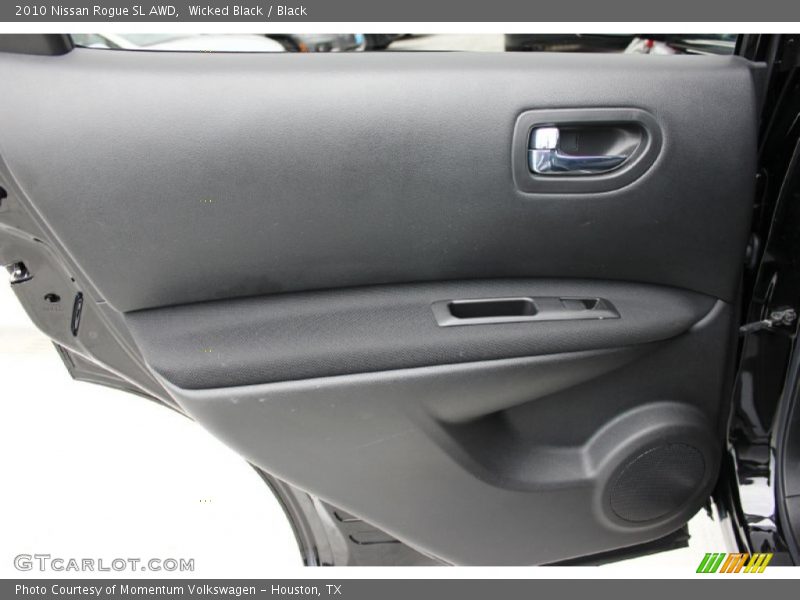 Wicked Black / Black 2010 Nissan Rogue SL AWD