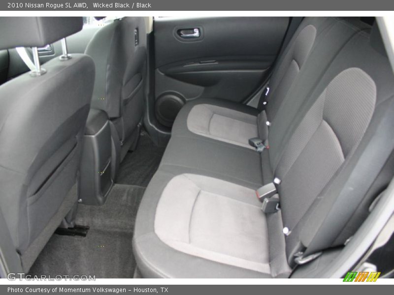 Wicked Black / Black 2010 Nissan Rogue SL AWD