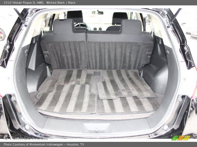 Wicked Black / Black 2010 Nissan Rogue SL AWD