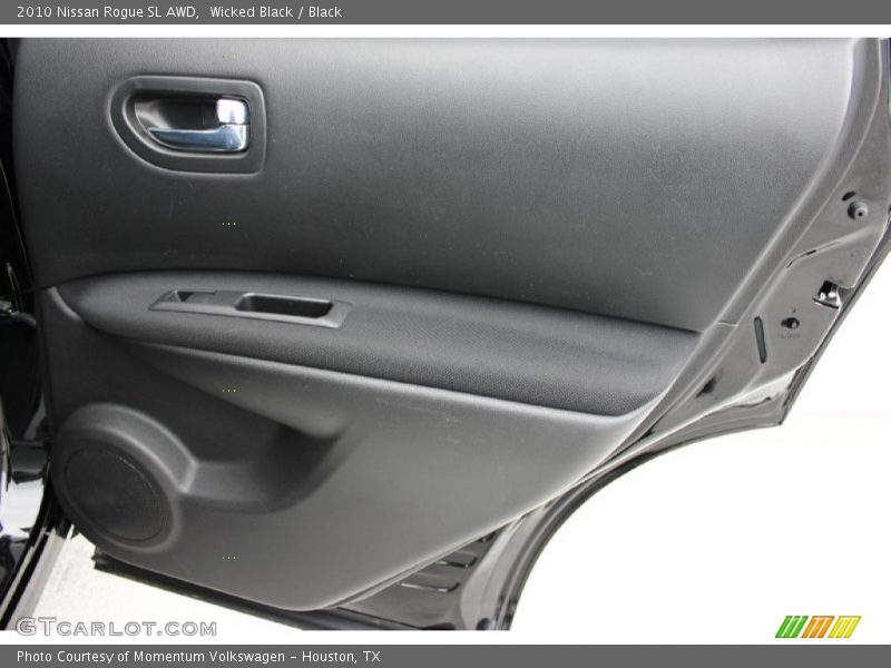 Wicked Black / Black 2010 Nissan Rogue SL AWD