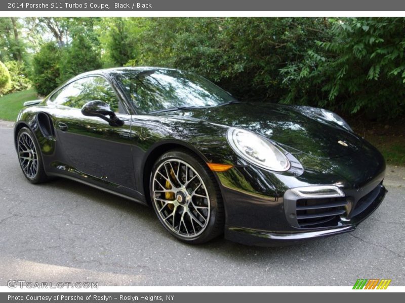 Front 3/4 View of 2014 911 Turbo S Coupe