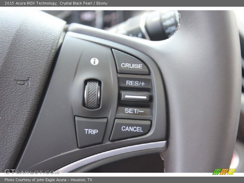 Crystal Black Pearl / Ebony 2015 Acura MDX Technology
