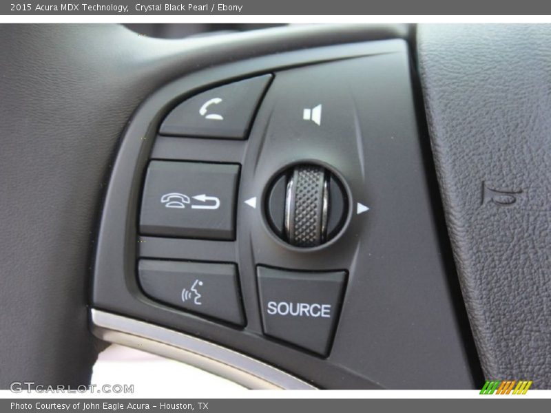 Crystal Black Pearl / Ebony 2015 Acura MDX Technology