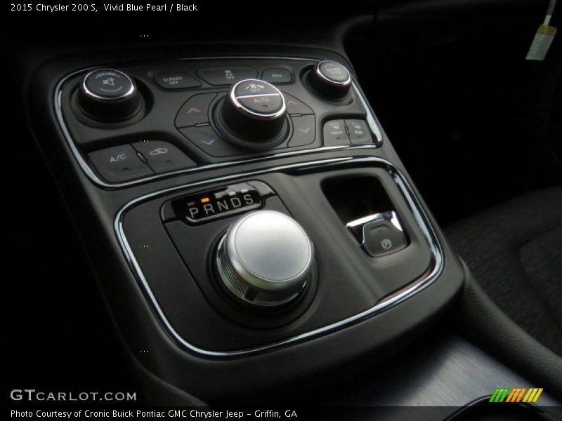 Vivid Blue Pearl / Black 2015 Chrysler 200 S