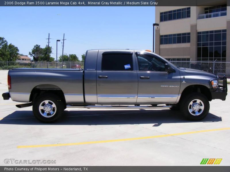 Mineral Gray Metallic / Medium Slate Gray 2006 Dodge Ram 3500 Laramie Mega Cab 4x4