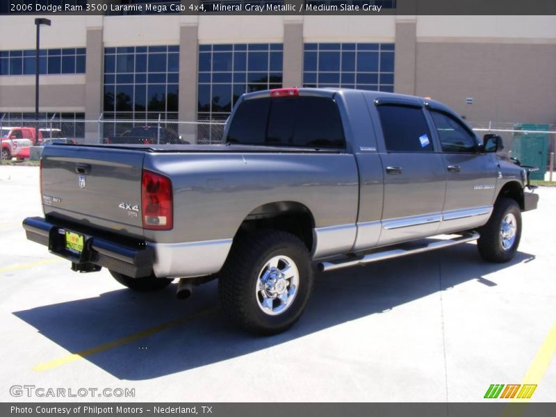 Mineral Gray Metallic / Medium Slate Gray 2006 Dodge Ram 3500 Laramie Mega Cab 4x4