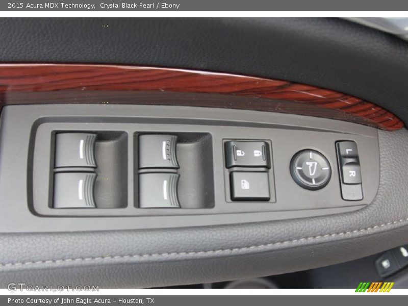 Crystal Black Pearl / Ebony 2015 Acura MDX Technology