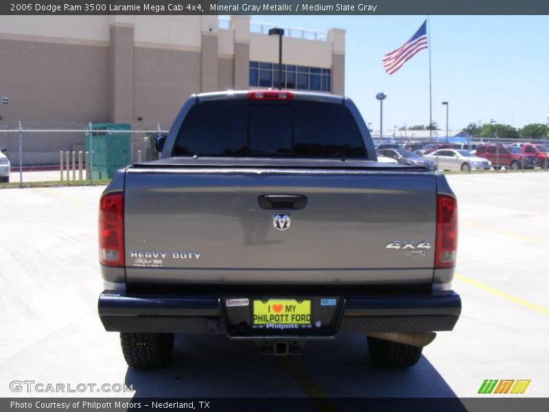 Mineral Gray Metallic / Medium Slate Gray 2006 Dodge Ram 3500 Laramie Mega Cab 4x4