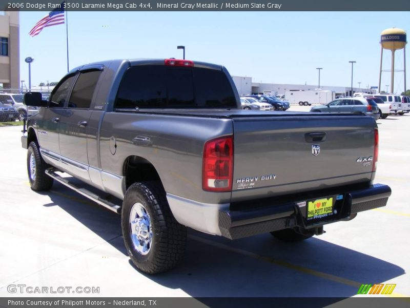 Mineral Gray Metallic / Medium Slate Gray 2006 Dodge Ram 3500 Laramie Mega Cab 4x4