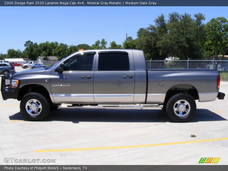 Mineral Gray Metallic / Medium Slate Gray 2006 Dodge Ram 3500 Laramie Mega Cab 4x4