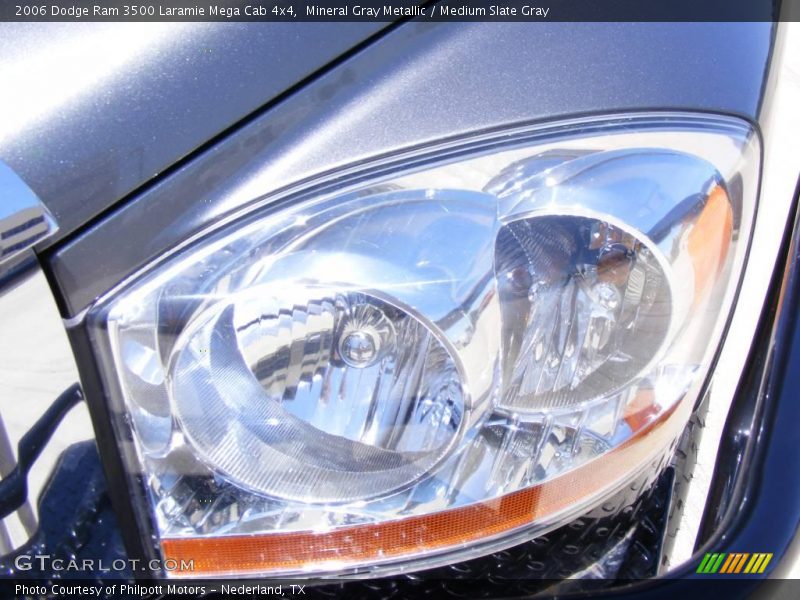 Mineral Gray Metallic / Medium Slate Gray 2006 Dodge Ram 3500 Laramie Mega Cab 4x4