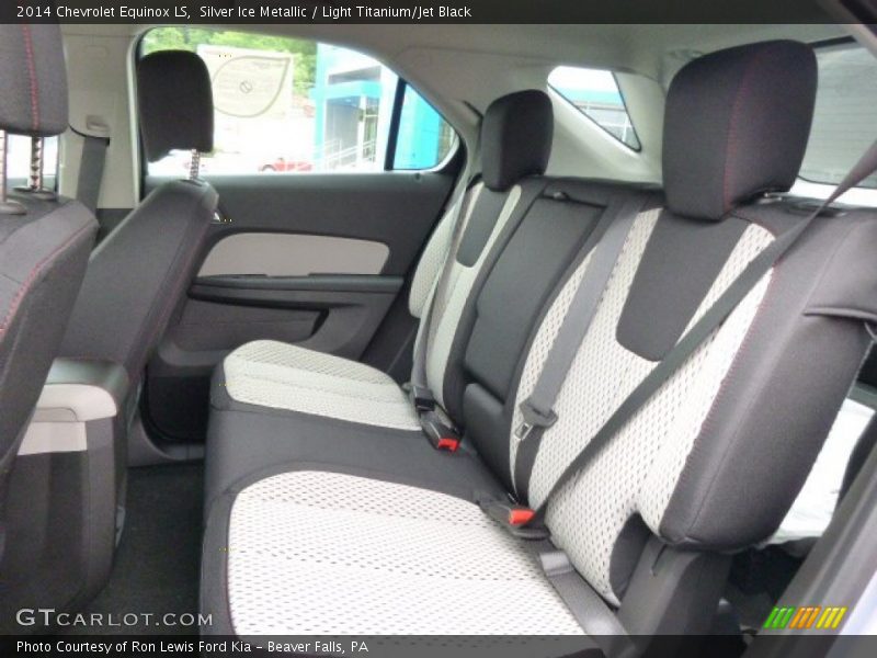 Silver Ice Metallic / Light Titanium/Jet Black 2014 Chevrolet Equinox LS