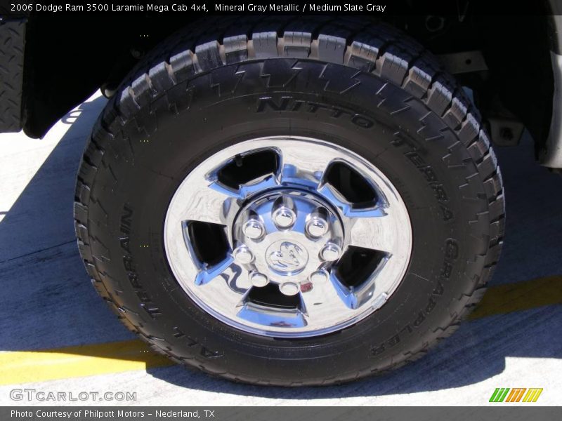 Mineral Gray Metallic / Medium Slate Gray 2006 Dodge Ram 3500 Laramie Mega Cab 4x4