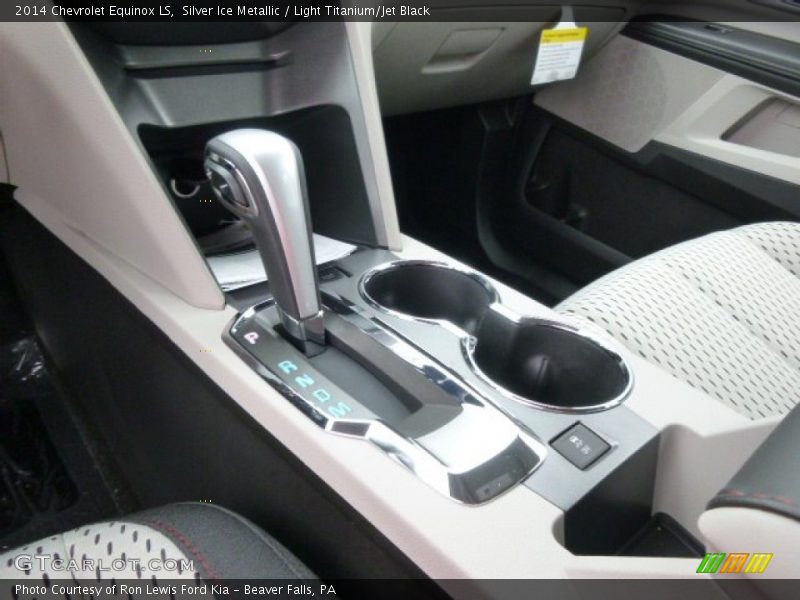 Silver Ice Metallic / Light Titanium/Jet Black 2014 Chevrolet Equinox LS