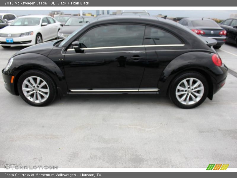 Black / Titan Black 2013 Volkswagen Beetle TDI